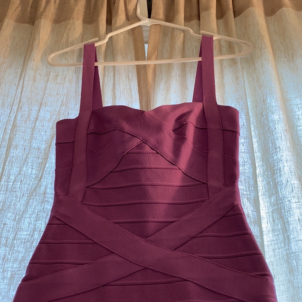 Bebe! Purple bodycon dress <3